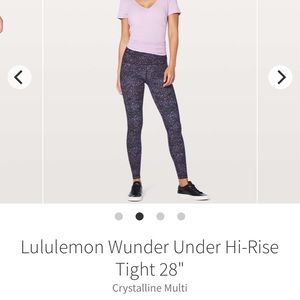 Lululemon Wunder Under Hi-Rise Tight 28”